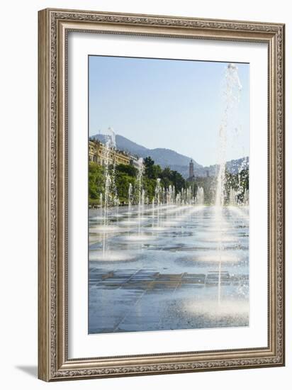 Promenade du Paillon, Nice, Alpes-Maritimes, Cote d'Azur, Provence, French Riviera, France, Mediter-Fraser Hall-Framed Photographic Print