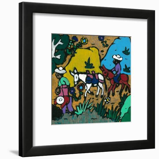 Promenade En Ane-null-Framed Art Print