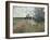 Promenade Near Argenteuil, 1873-Claude Monet-Framed Giclee Print