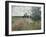 Promenade Near Argenteuil, 1873-Claude Monet-Framed Giclee Print