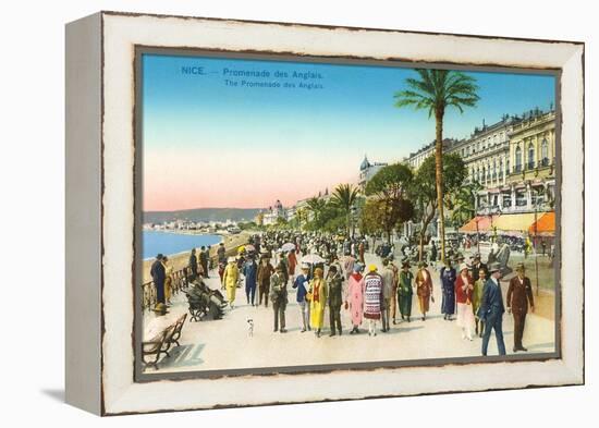 Promenade, Nice, France-null-Framed Stretched Canvas