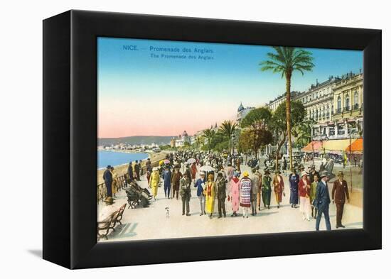 Promenade, Nice, France-null-Framed Stretched Canvas