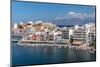 Promenade of Voulismeni Lake, Agios Nikolaos, Lasithi, Crete, Greek Islands, Greece, Europe-Markus Lange-Mounted Photographic Print