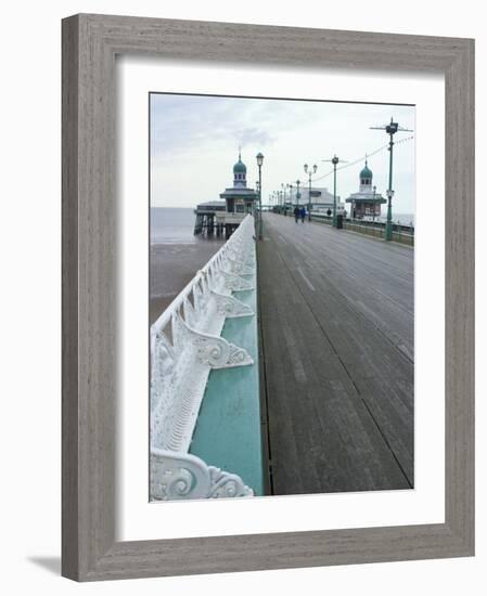 Promenade Off North Pier, Blackpool, Lancashire, England, United Kingdom, Europe-Ethel Davies-Framed Photographic Print