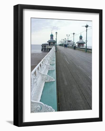 Promenade Off North Pier, Blackpool, Lancashire, England, United Kingdom, Europe-Ethel Davies-Framed Photographic Print