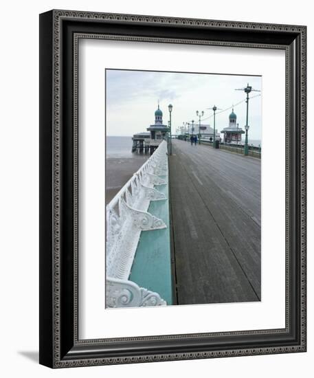 Promenade Off North Pier, Blackpool, Lancashire, England, United Kingdom, Europe-Ethel Davies-Framed Photographic Print