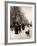 Promenade on a Winter Day, Brussels-Francois Gailliard-Framed Giclee Print