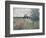 Promenade Pres D'Argenteuil-Claude Monet-Framed Giclee Print