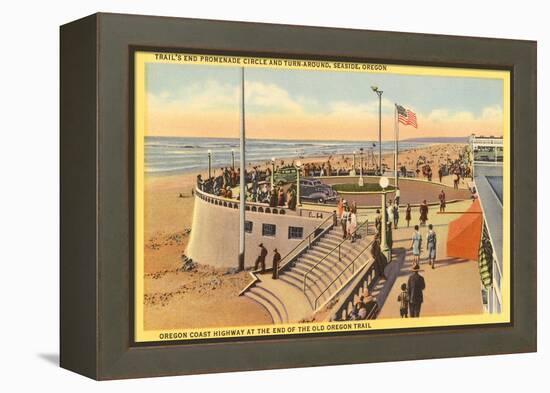 Promenade, Seaside, Oregon-null-Framed Stretched Canvas