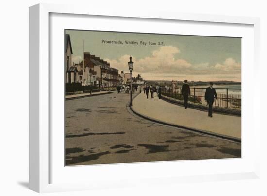 Promenade, Whitley Bay from South East-English Photographer-Framed Photographic Print