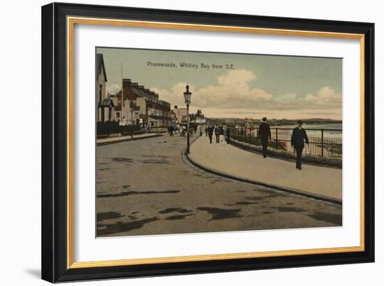 Promenade, Whitley Bay from South East-English Photographer-Framed Photographic Print