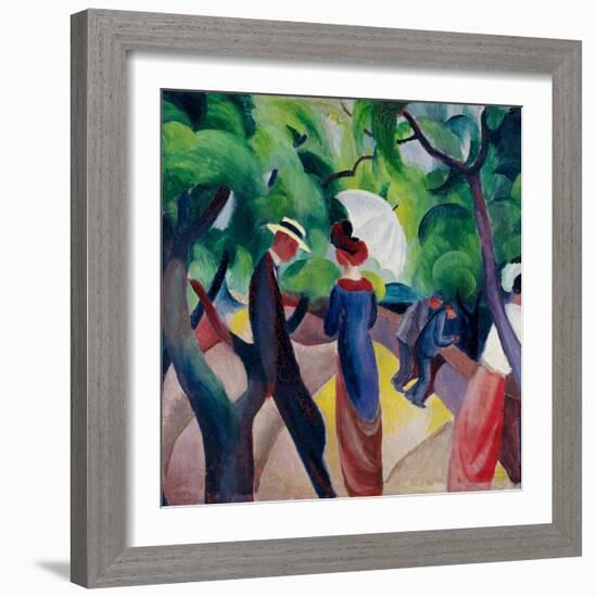 Promenade-August Macke-Framed Giclee Print