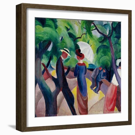 Promenade-August Macke-Framed Giclee Print