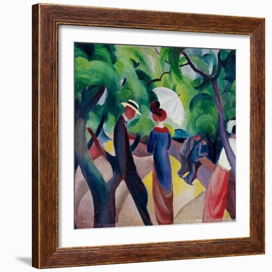 Promenade-August Macke-Framed Giclee Print