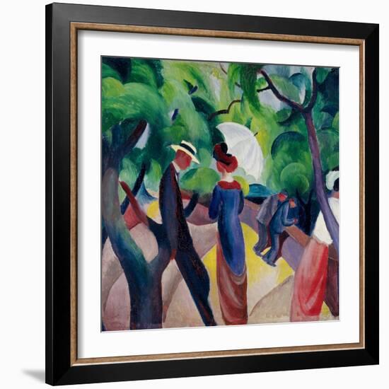 Promenade-August Macke-Framed Giclee Print