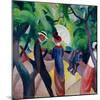 Promenade-August Macke-Mounted Giclee Print