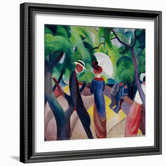 Promenade-August Macke-Framed Giclee Print