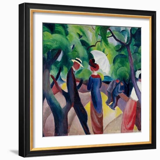 Promenade-August Macke-Framed Giclee Print