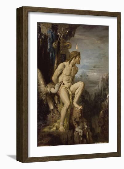 Prométhée-Gustave Moreau-Framed Giclee Print