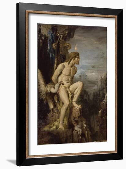 Prométhée-Gustave Moreau-Framed Giclee Print