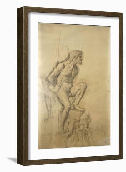 Prométhée-Gustave Moreau-Framed Giclee Print