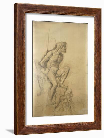 Prométhée-Gustave Moreau-Framed Giclee Print