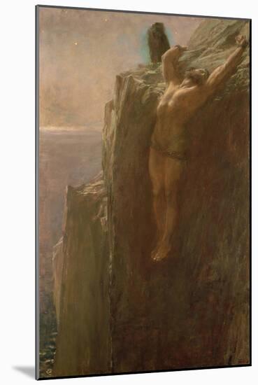 Prometheus Bound, 1889-Briton Riviere-Mounted Giclee Print