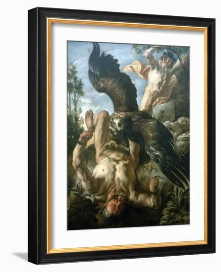 Prometheus Bound, C1640-Jacob Jordaens-Framed Giclee Print