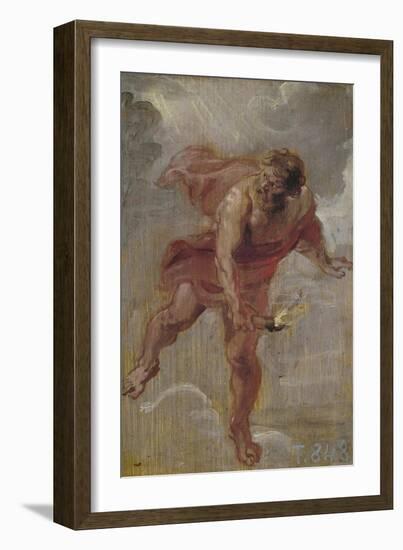 Prometheus, Ca 1636-Peter Paul Rubens-Framed Giclee Print