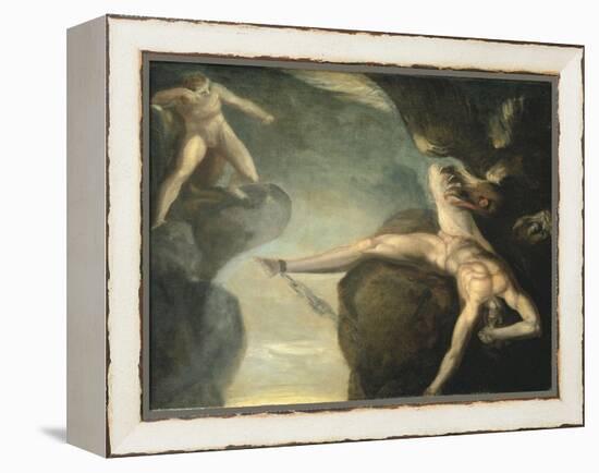 Prometheus Freed by Hercules, 1781-1785-Henry Fuseli-Framed Premier Image Canvas