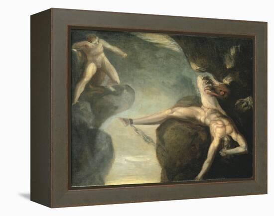 Prometheus Freed by Hercules, 1781-1785-Henry Fuseli-Framed Premier Image Canvas