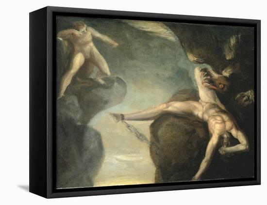 Prometheus Freed by Hercules, 1781-1785-Henry Fuseli-Framed Premier Image Canvas