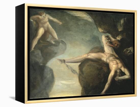 Prometheus Freed by Hercules, 1781-1785-Henry Fuseli-Framed Premier Image Canvas