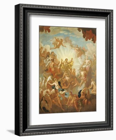 Prometheus Stealing Fire from the Gods-Sir James Thornhill-Framed Giclee Print