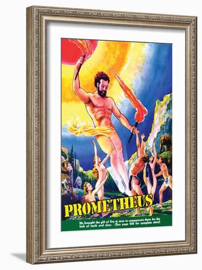 Prometheus-Frank R. Paul-Framed Art Print