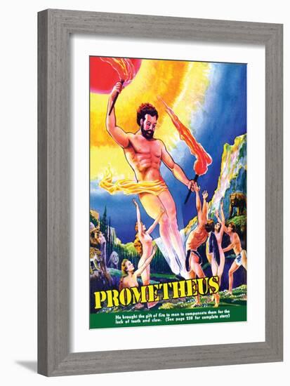 Prometheus-Frank R. Paul-Framed Art Print