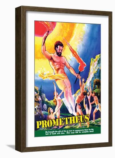 Prometheus-Frank R. Paul-Framed Art Print