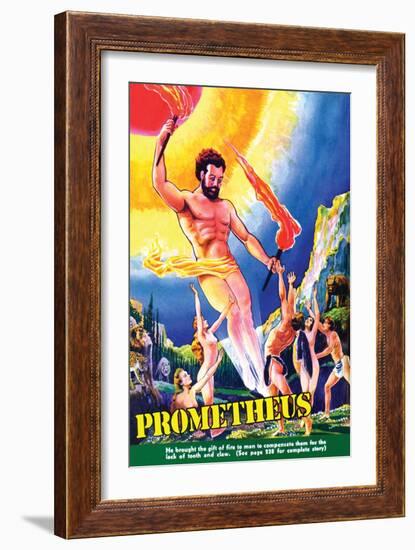 Prometheus-Frank R. Paul-Framed Art Print