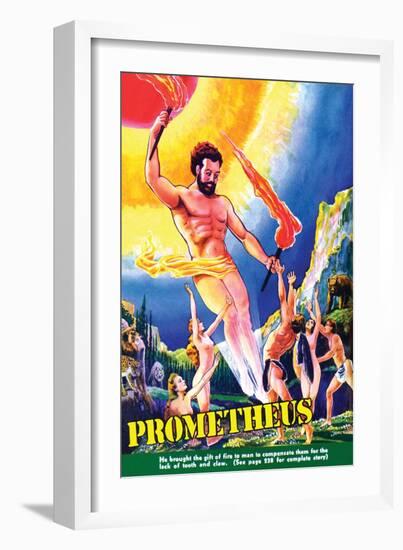 Prometheus-Frank R. Paul-Framed Art Print