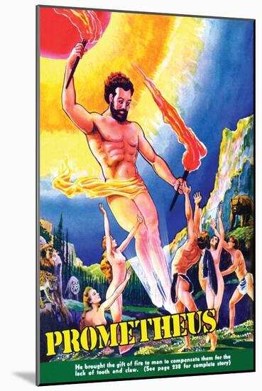 Prometheus-Frank R. Paul-Mounted Art Print