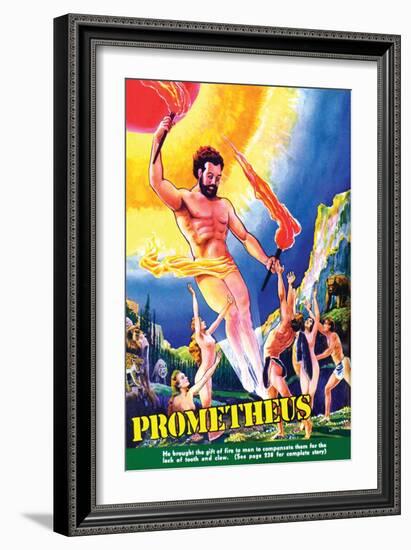 Prometheus-Frank R. Paul-Framed Art Print