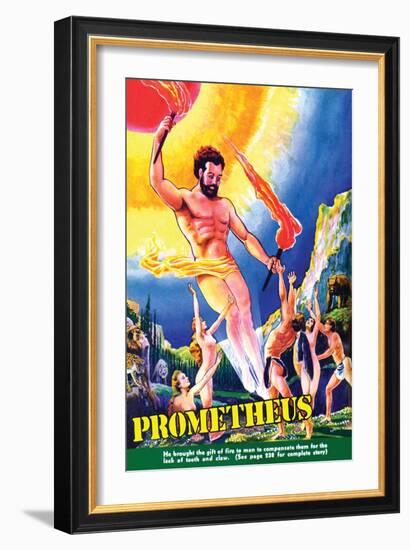 Prometheus-Frank R. Paul-Framed Art Print