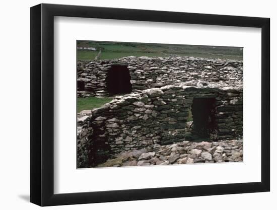 Promontary fort on the Dingle peninsula, 6th century BC. Artist: Unknown-Unknown-Framed Photographic Print