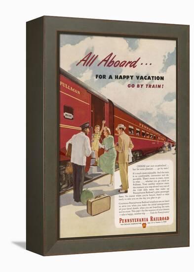 Promoting the Pennsylvania Railroad-null-Framed Premier Image Canvas