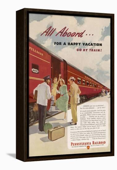 Promoting the Pennsylvania Railroad-null-Framed Premier Image Canvas