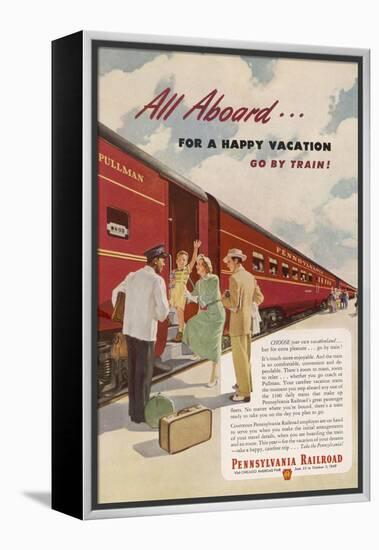 Promoting the Pennsylvania Railroad-null-Framed Premier Image Canvas