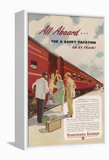 Promoting the Pennsylvania Railroad-null-Framed Premier Image Canvas