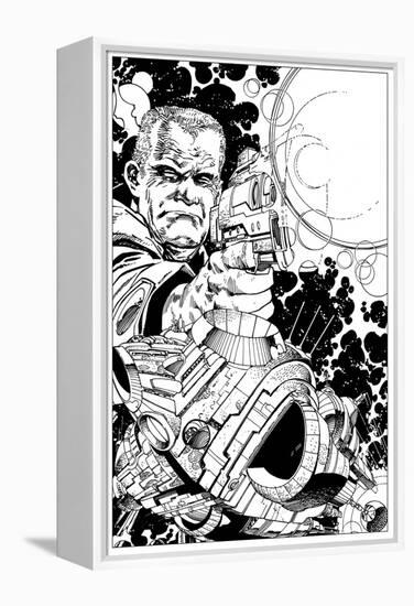 Promotional Drawing of Rojas for the Malibu Series-Walter Simonson-Framed Stretched Canvas