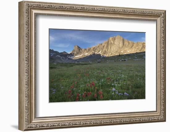 Pronghorn and Dragon Head Peaks, near Lee Lake, Bridger Wilderness. Wind River Range, Wyoming.-Alan Majchrowicz-Framed Photographic Print