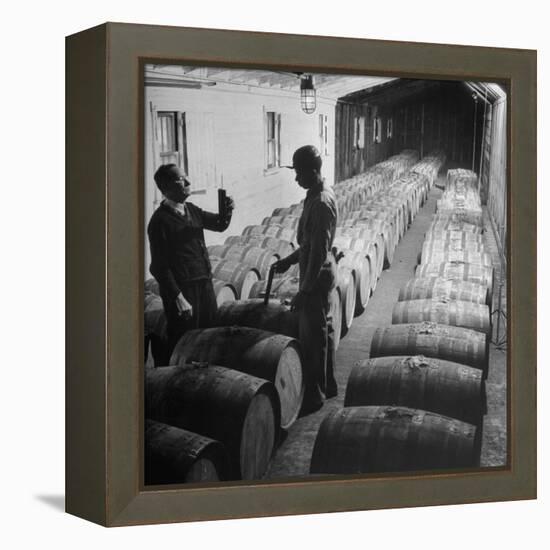 Proofing Whiskey at Jack Daniels Distillery-Ed Clark-Framed Premier Image Canvas